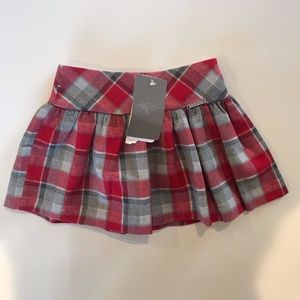 Mayoral plaid pleated skirt. NWT.